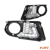 BMW E92 E93 LCI 2010 - 2013 M Tech Sport MARS Bumper Bar LED DRL Day - Time Fog Lights Cover Grille - Mars Performance